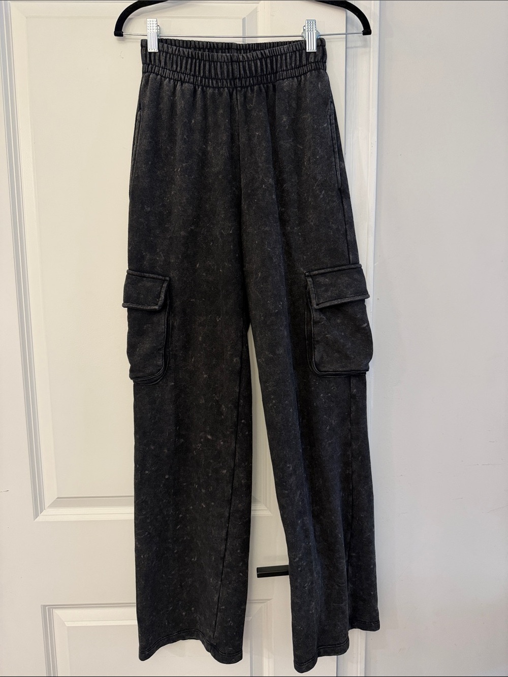 wild fable Black Cargo Jogger Pants with Utility Pockets